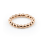 Al Coro ring stretch rosegoud NRF438R