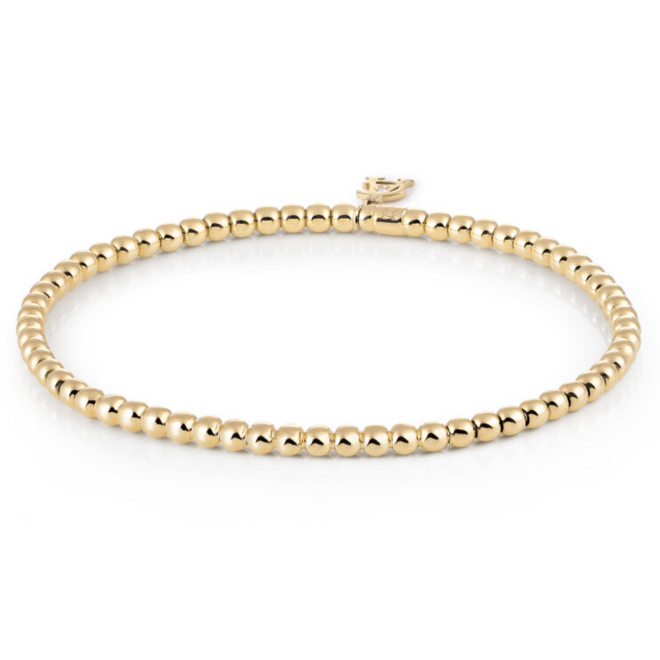 Al Coro Stretchy armband geelgoud A352G17
