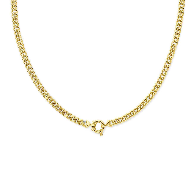 SilGold collier gourmette 50.00151