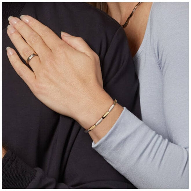 Boccia Titanium armband 03063-02