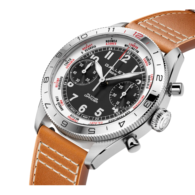 Gallet Flying Officer Chronograph 40 AG2301131B1X2