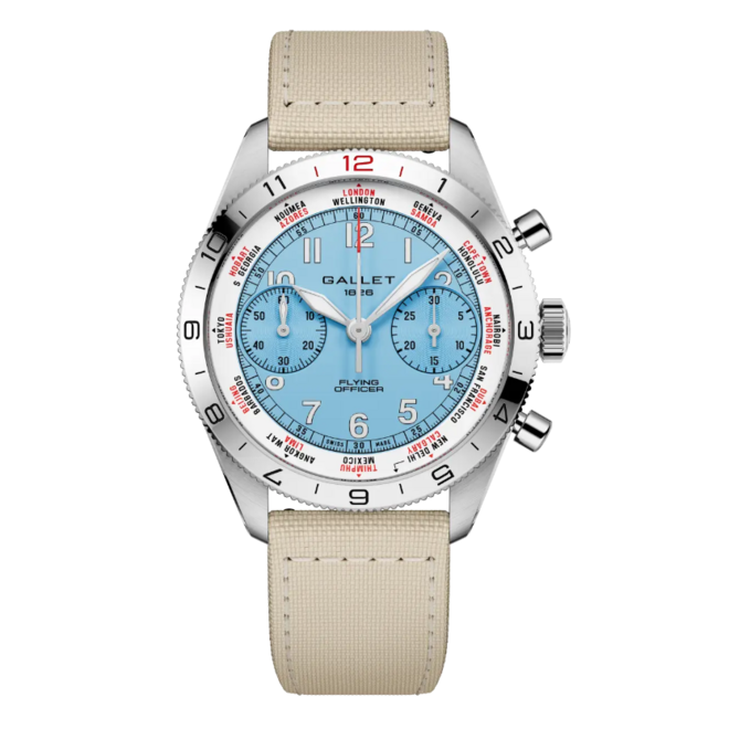 Gallet Flying Officer Chronograph 40 AG2301131C1W1