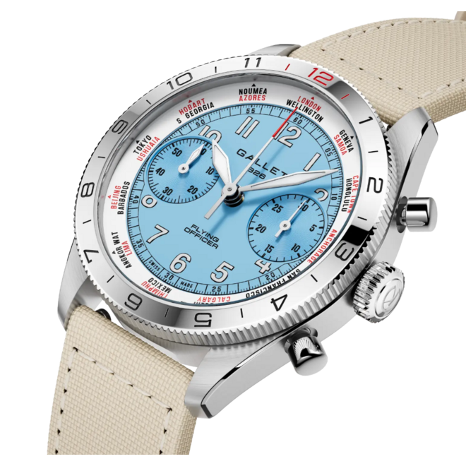 Gallet Flying Officer Chronograph 40 AG2301131C1W1