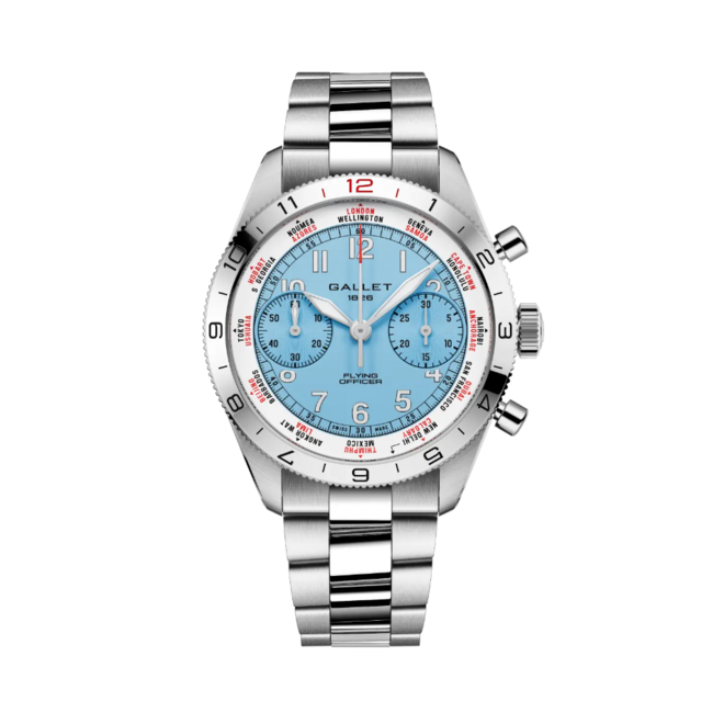 Gallet Flying Officer Chronograph 40 AG2301131C1A1