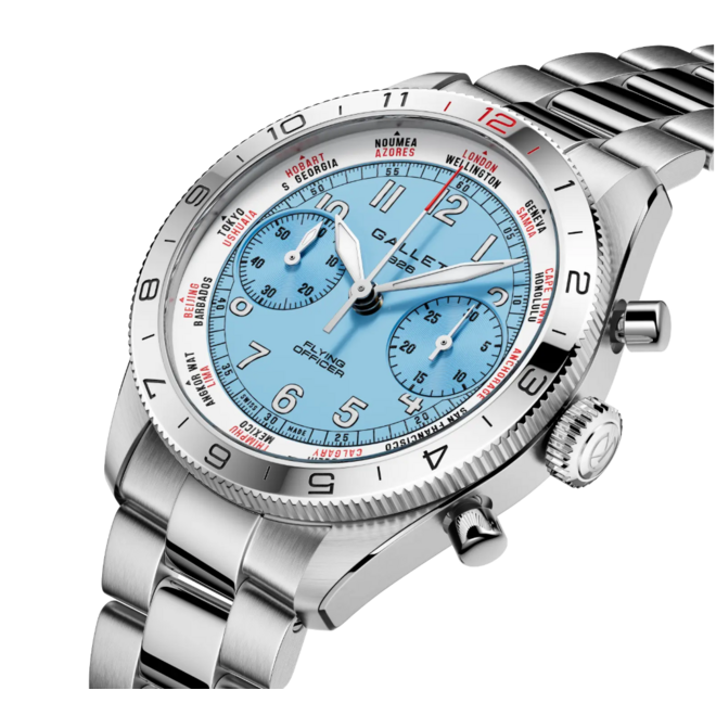 Gallet Flying Officer Chronograph 40 AG2301131C1A1