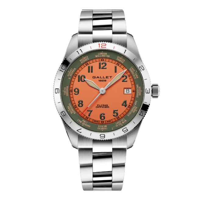 Gallet Flying Officer Automatic 40 AG1701131O1A1
