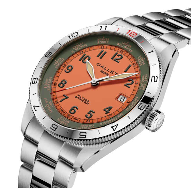 Gallet Flying Officer Automatic 40 AG1701131O1A1