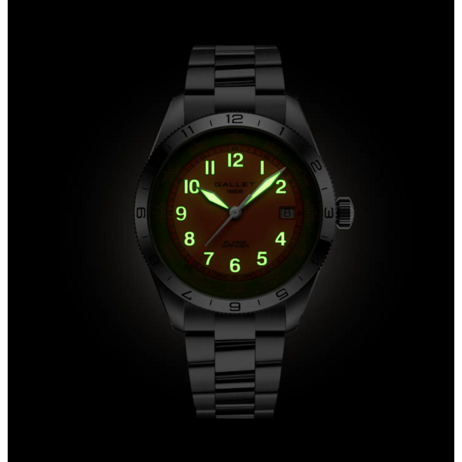 Gallet Flying Officer Automatic 40 AG1701131O1A1