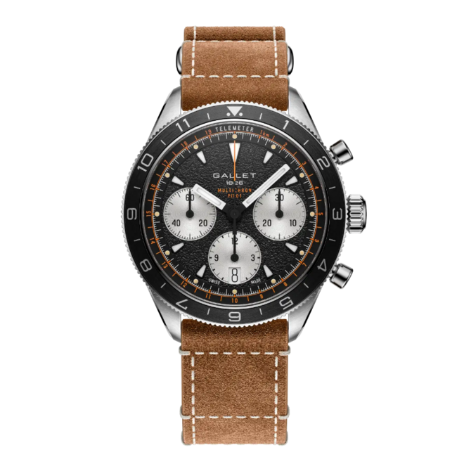 Gallet Multichron Pilot Chronograph 42 AG2303251B1W1