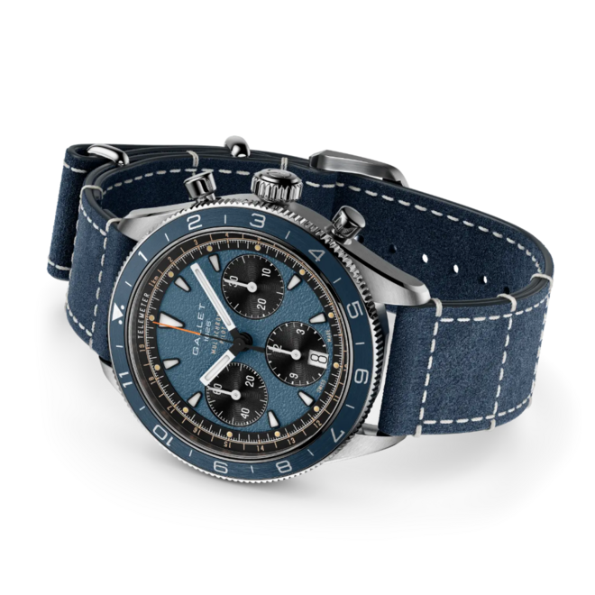 Gallet Multichron Pilot Chronograph 42 AG2303171C1W1