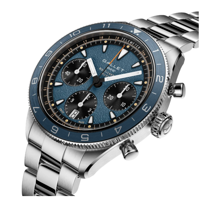 Gallet Multichron Pilot Chronograph 42 AG2303171C1A1