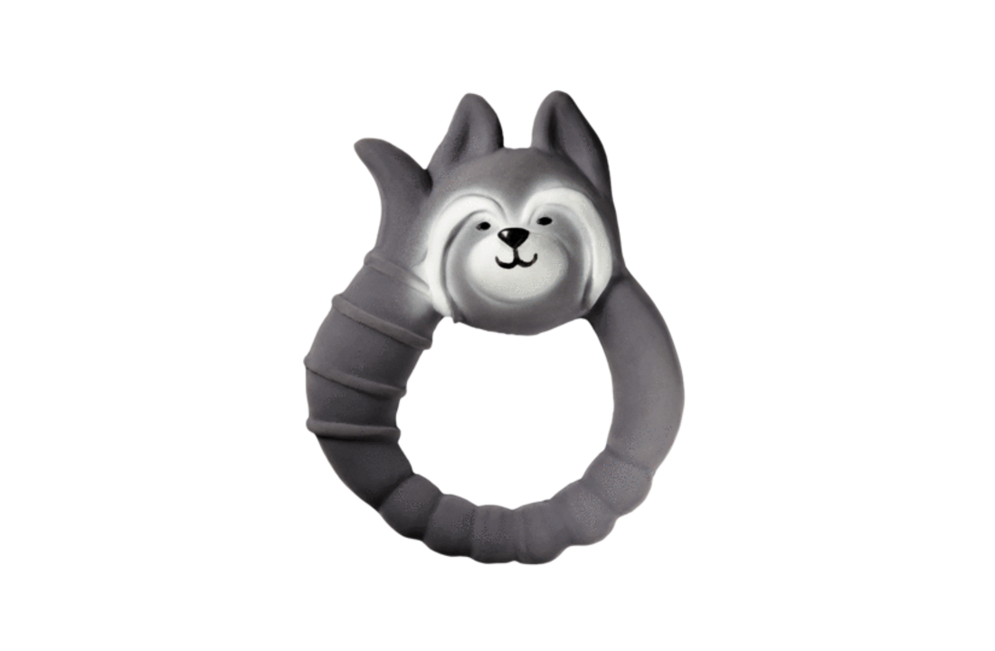 Bijtring Raccoon Grey