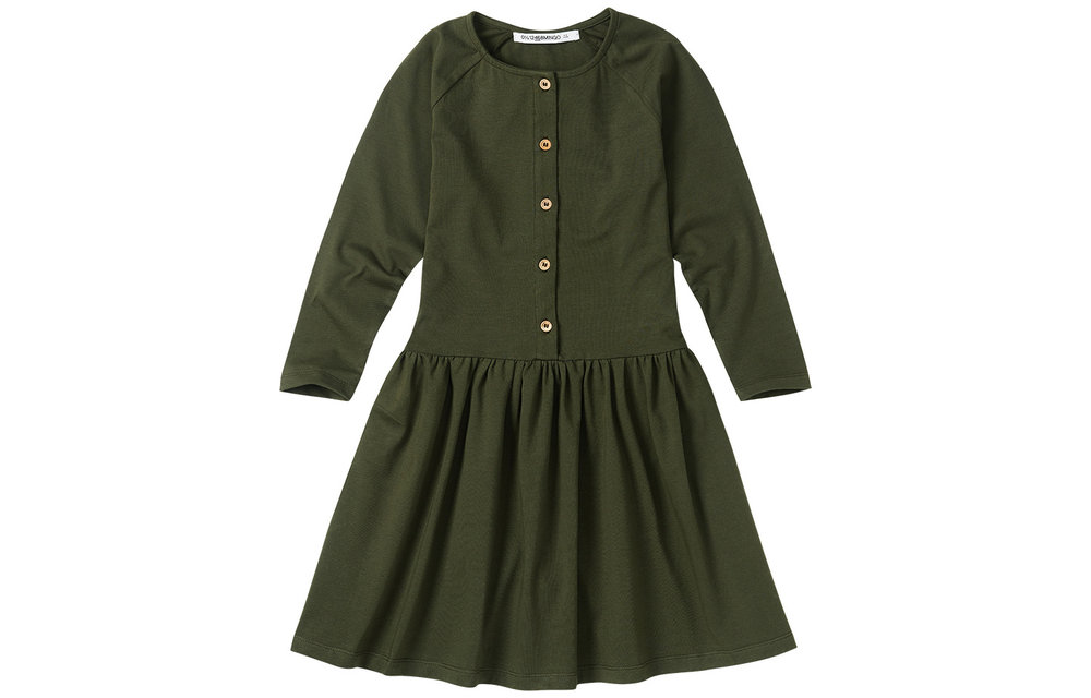 Button dress Forest Night, Mingo