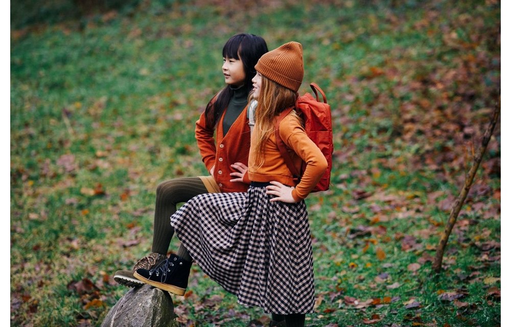 Cropped sweater Dark Ginger