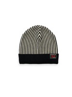 Yarn dyed striped Beanie