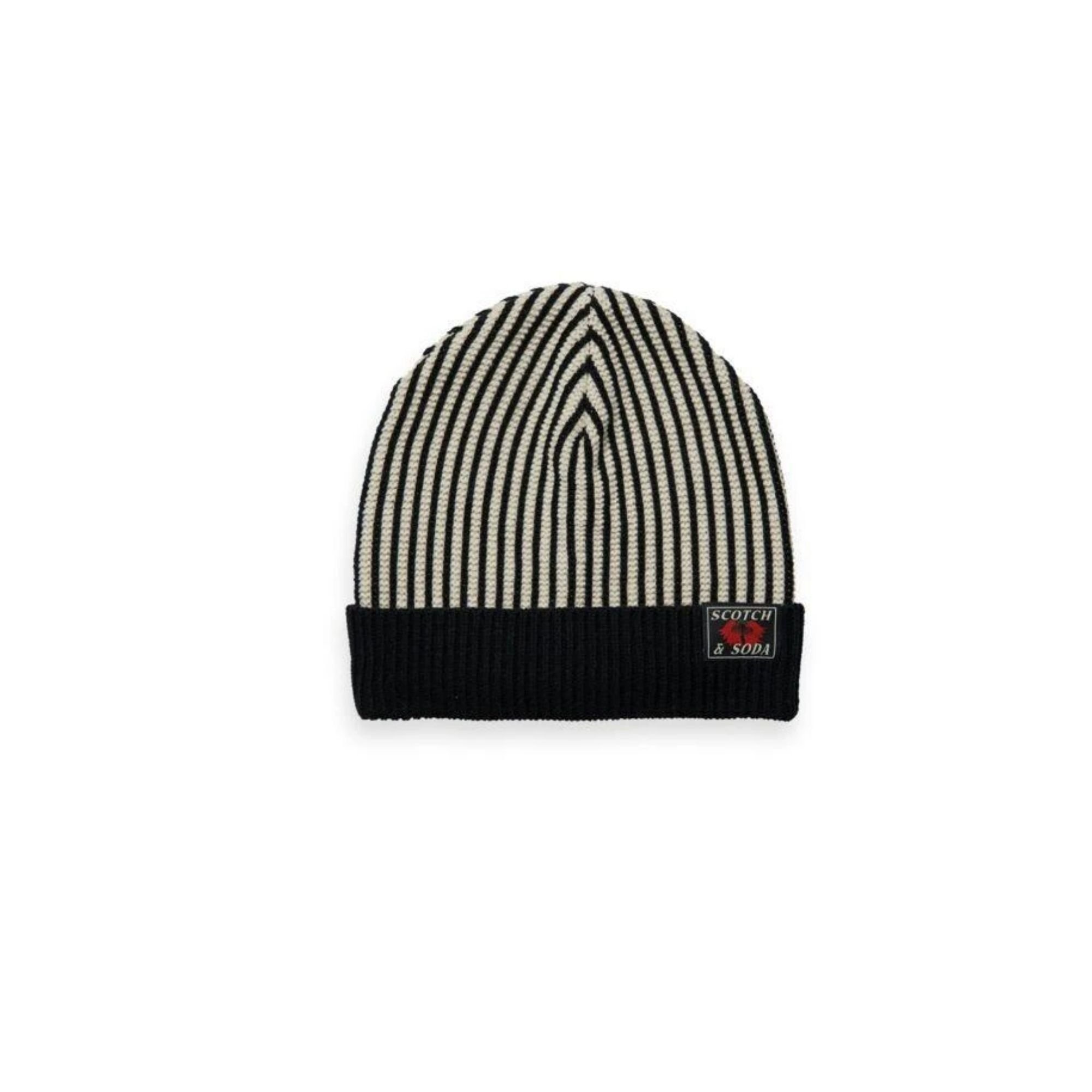 Yarn dyed striped Beanie