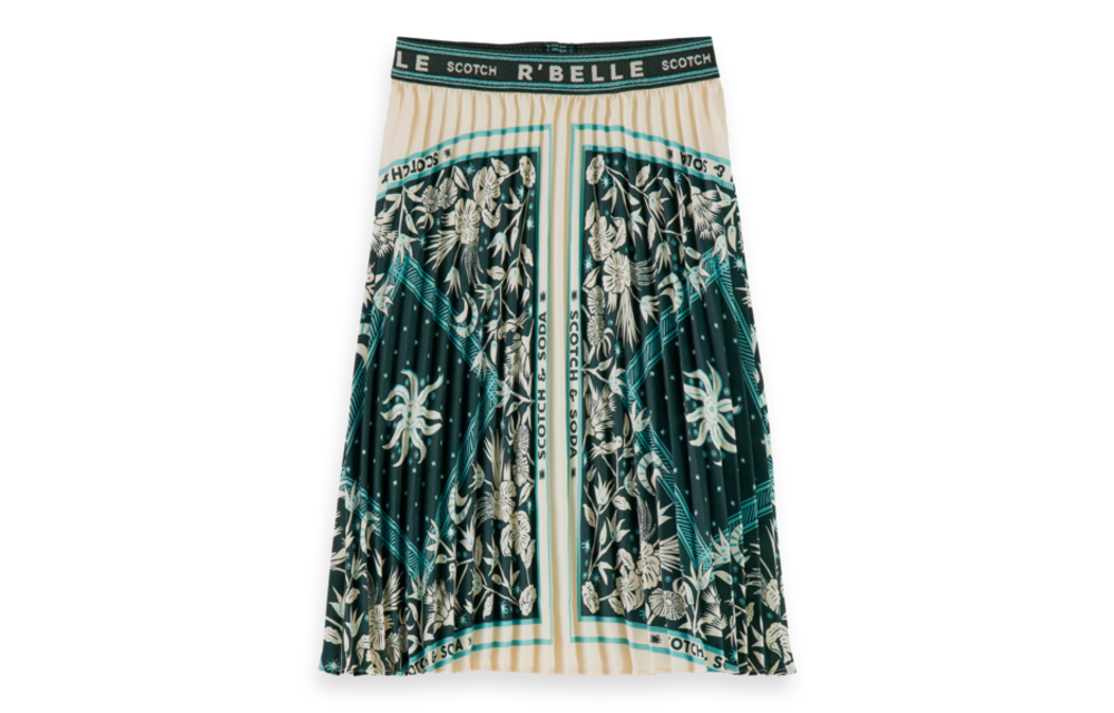Plisse skirt, Scotch R'belle