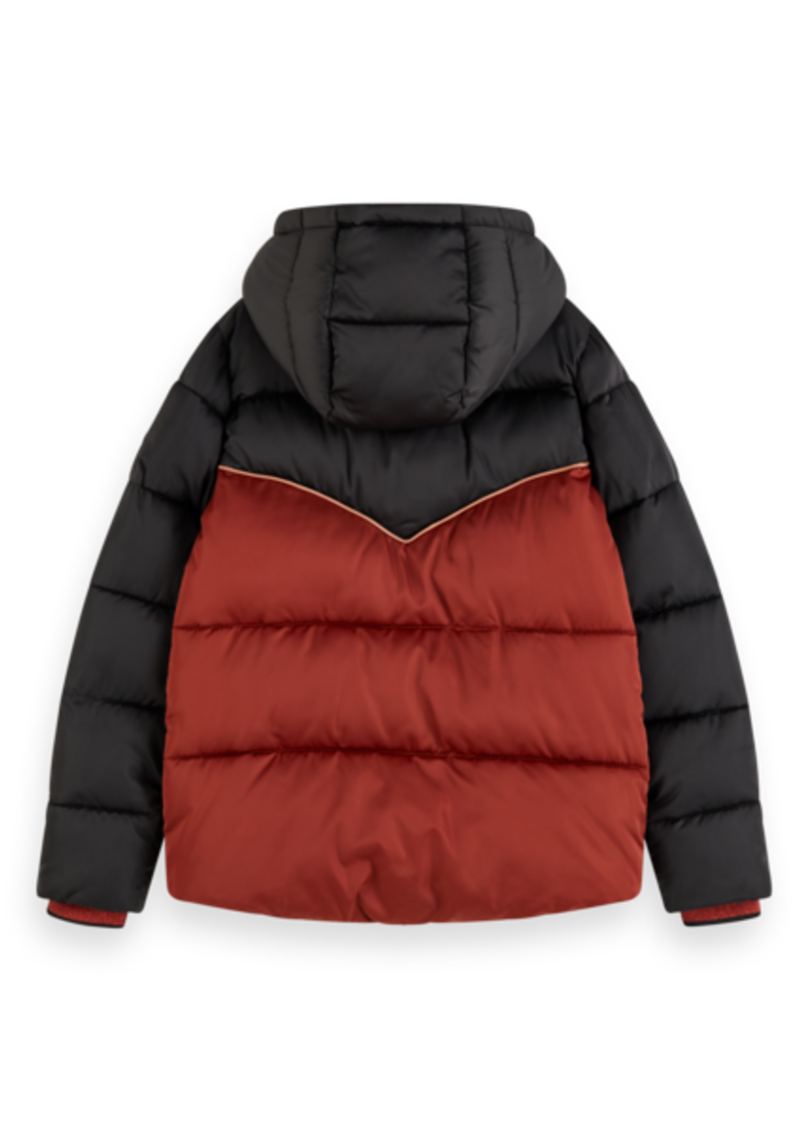 Scotch R'belle Padded jacket colorblock, Scotch R'belle