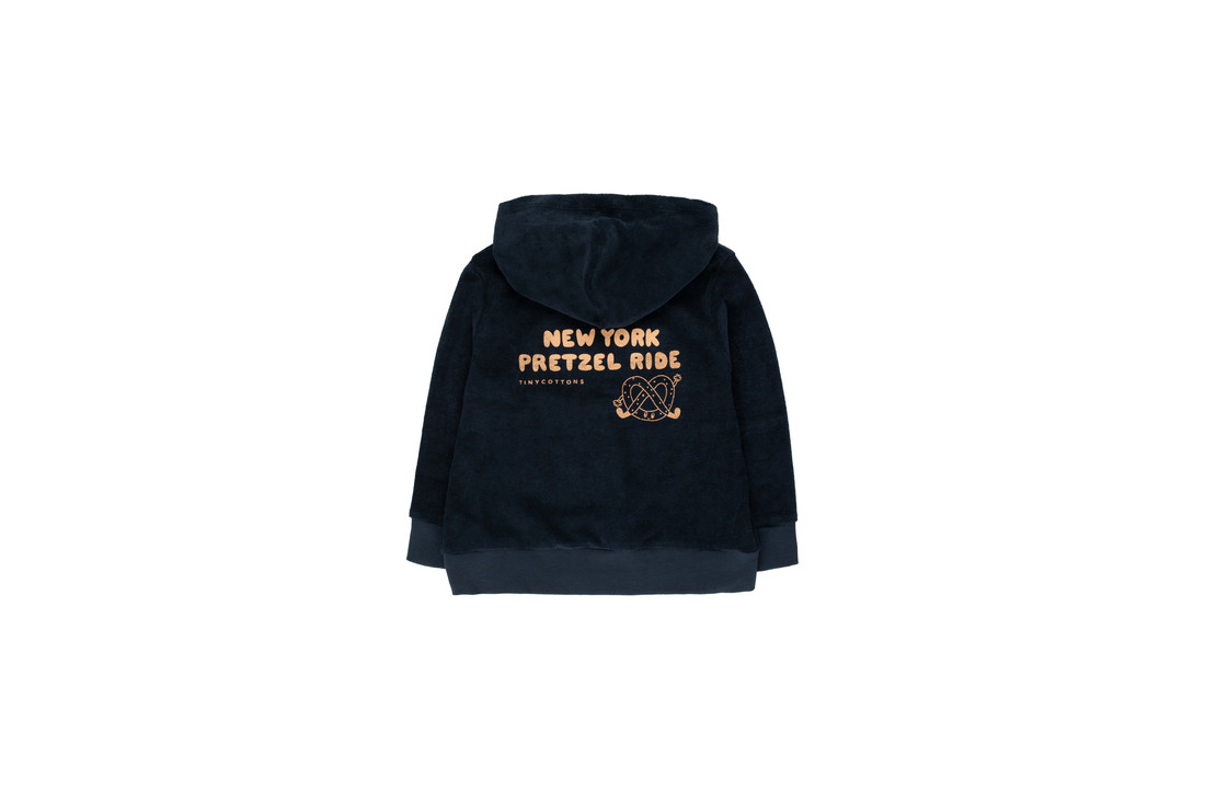Hoody Pretzel Ride Navy, Tiny Cottons