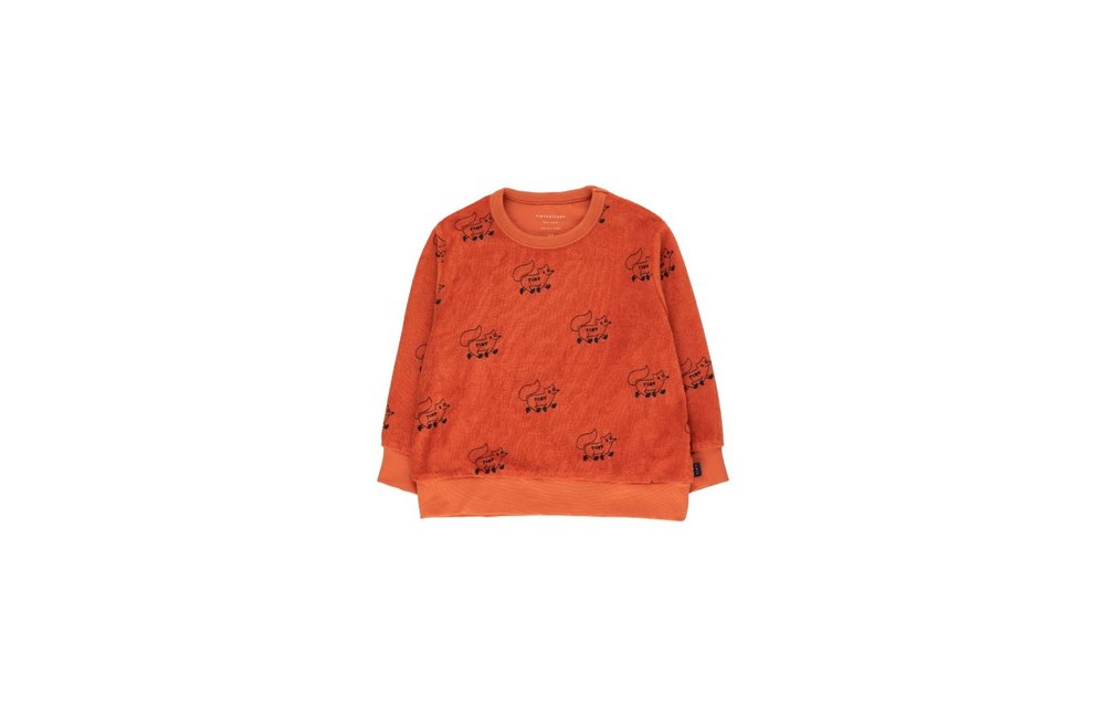 Foxes sweatshirt sienna, Tiny Cottons