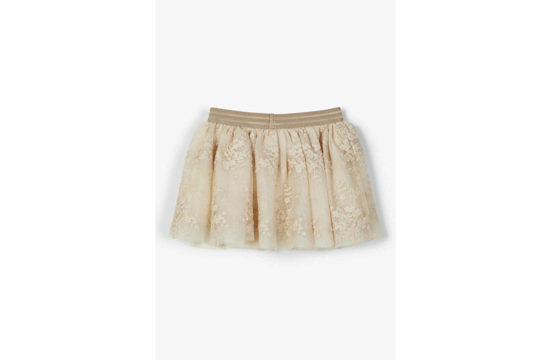 Tule rok met bloemen