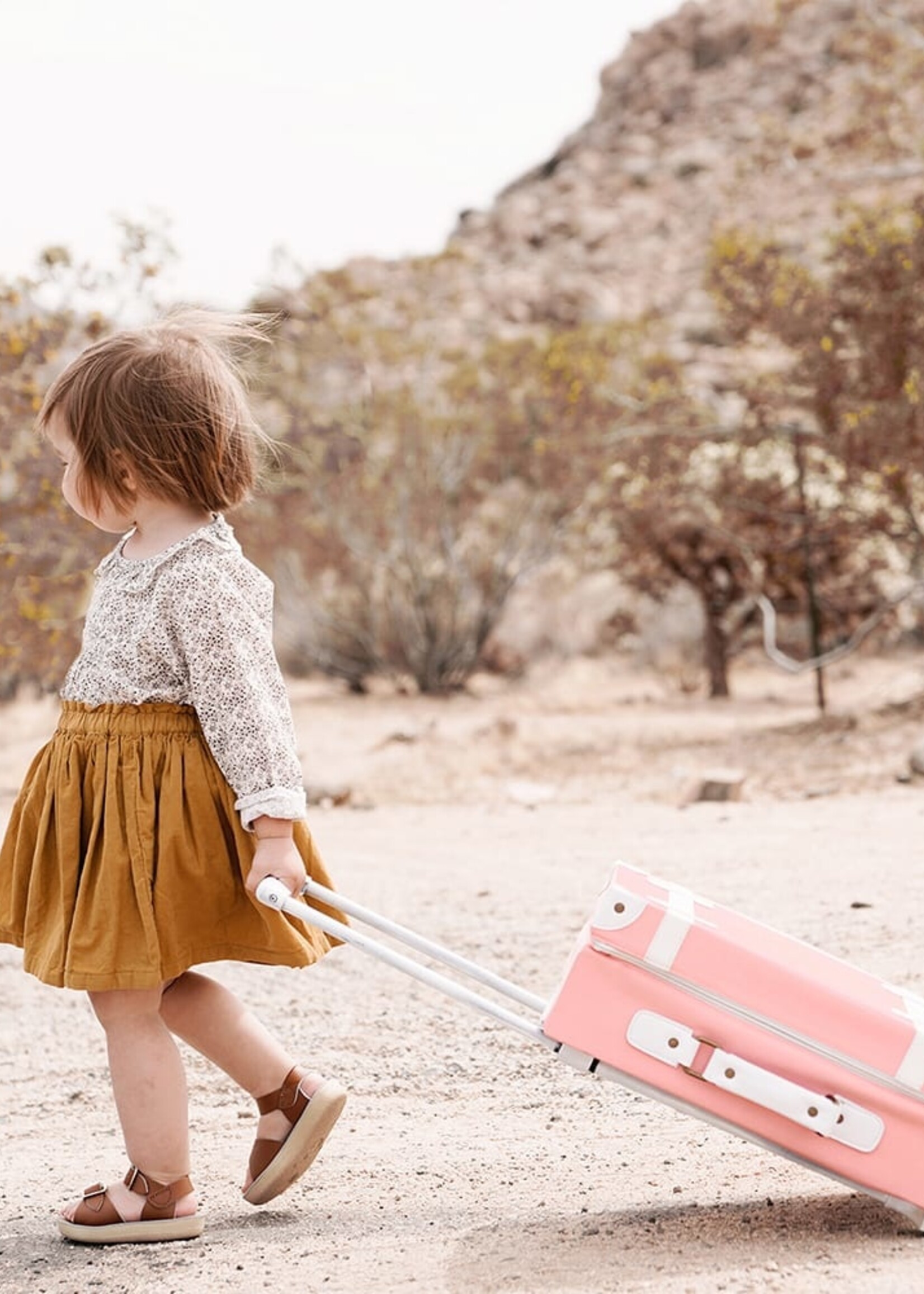 Olliella See-Ya suitcase Pink