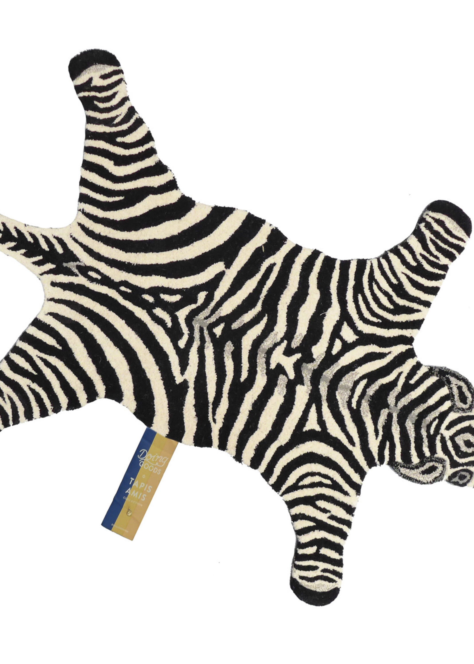 Chubby Zebra small rug, Doing Goods