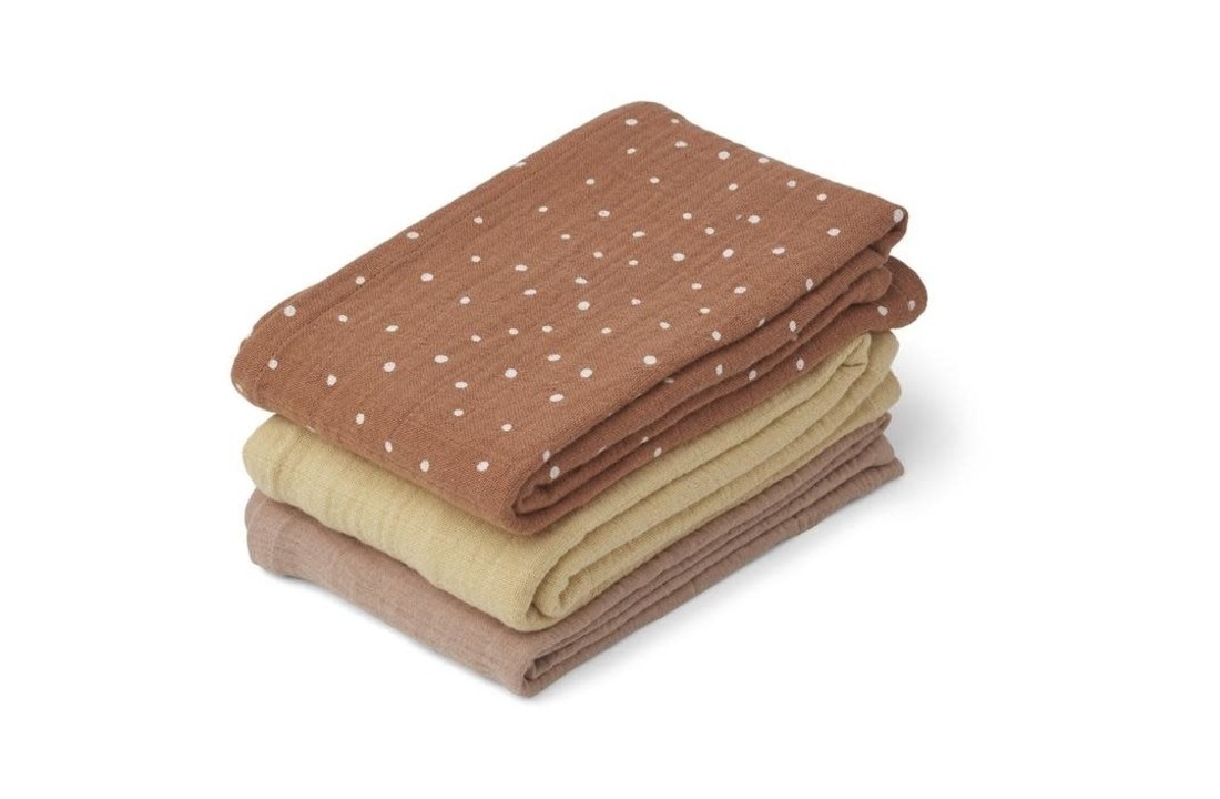 Muslin cloth 3 pack, Liewood