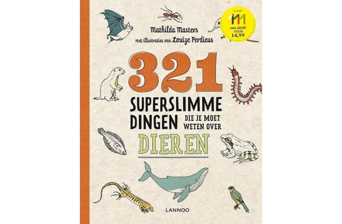 321 super slimme dingen over dieren, boek
