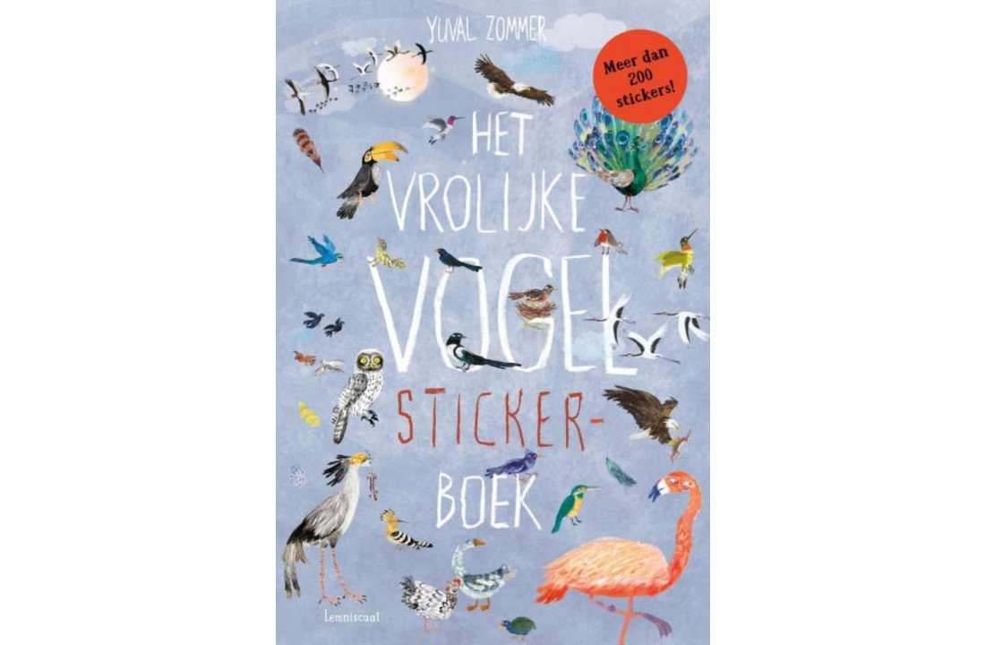Het vrolijke vogel sticker boek