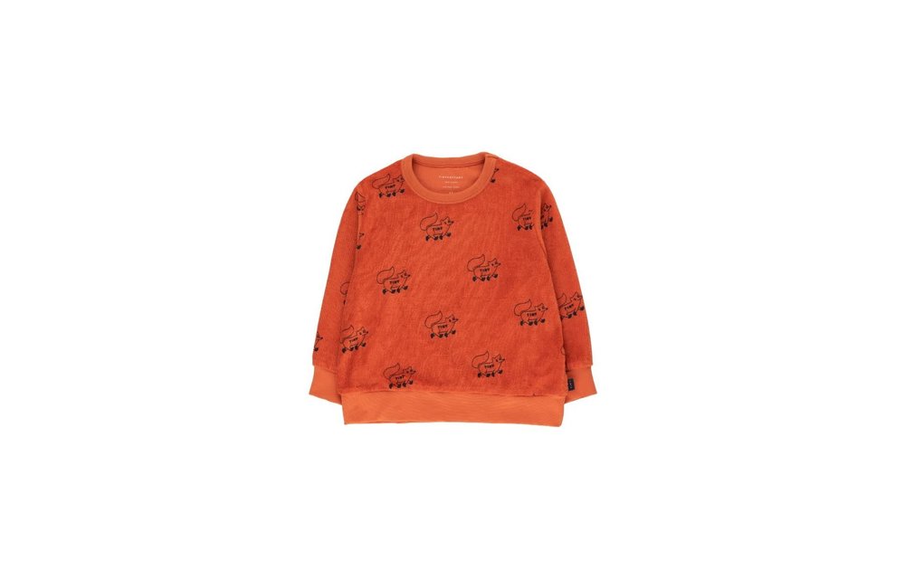 Foxes sweatshirt sienna, Tiny Cottons