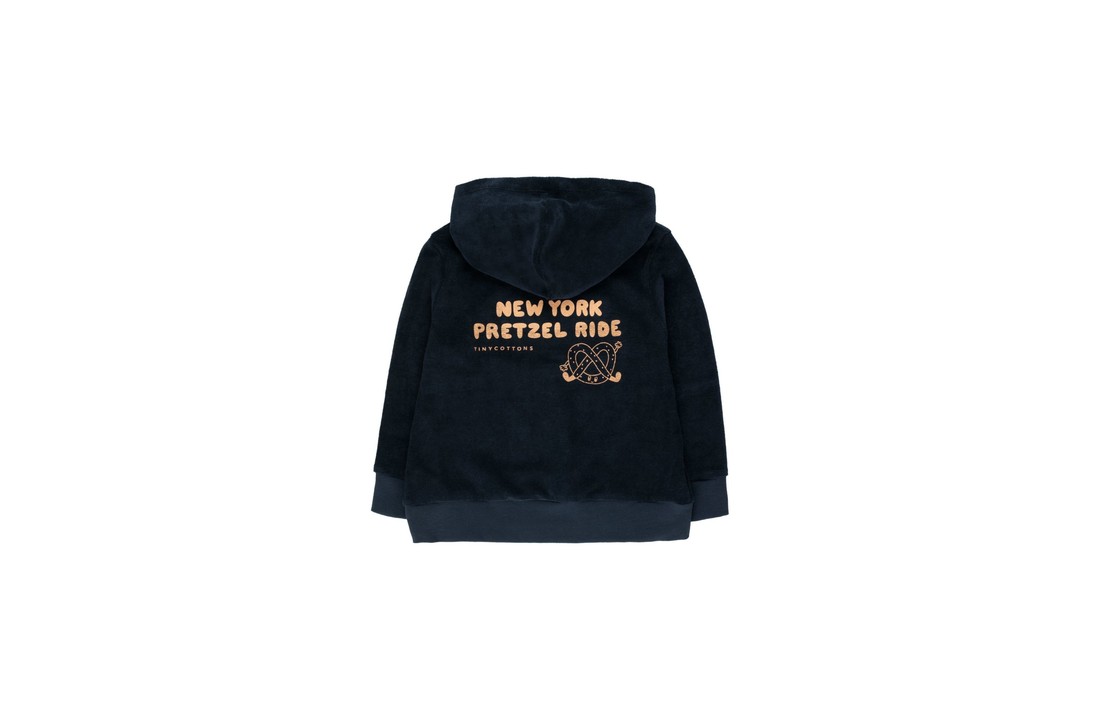 Hoody Pretzel Ride Navy, Tiny Cottons