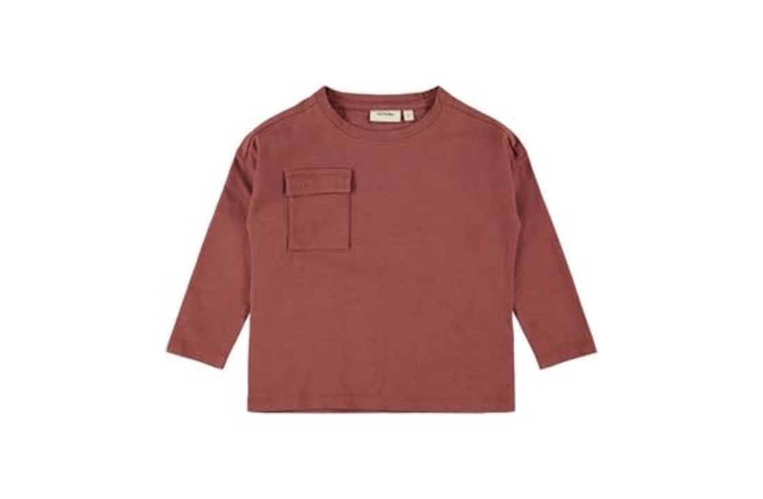 Loose top Mahogany, Lil Atelier