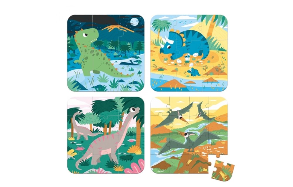 Puzzel Dinosaurus, Janod