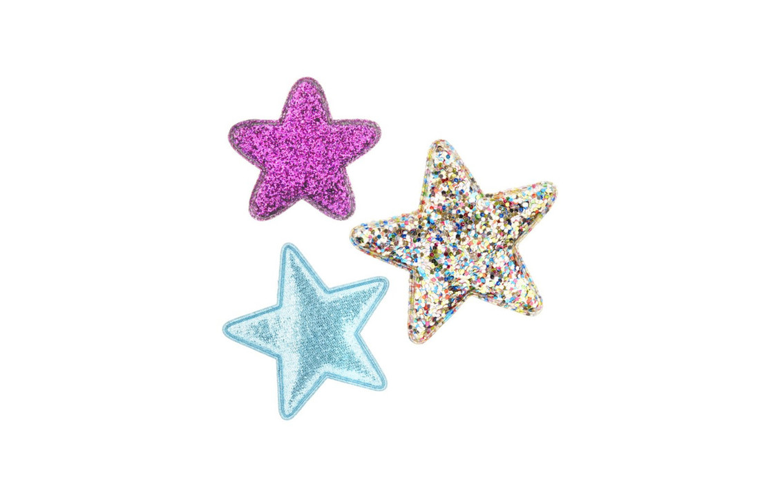 Star clips glitter, Mimi & Lula