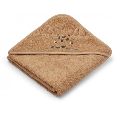 Albert hooded Towel Leopard Liewood