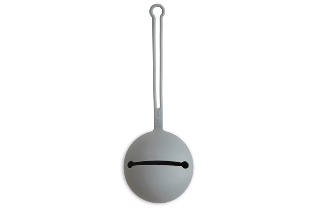 Mushie pacifier case, Stone