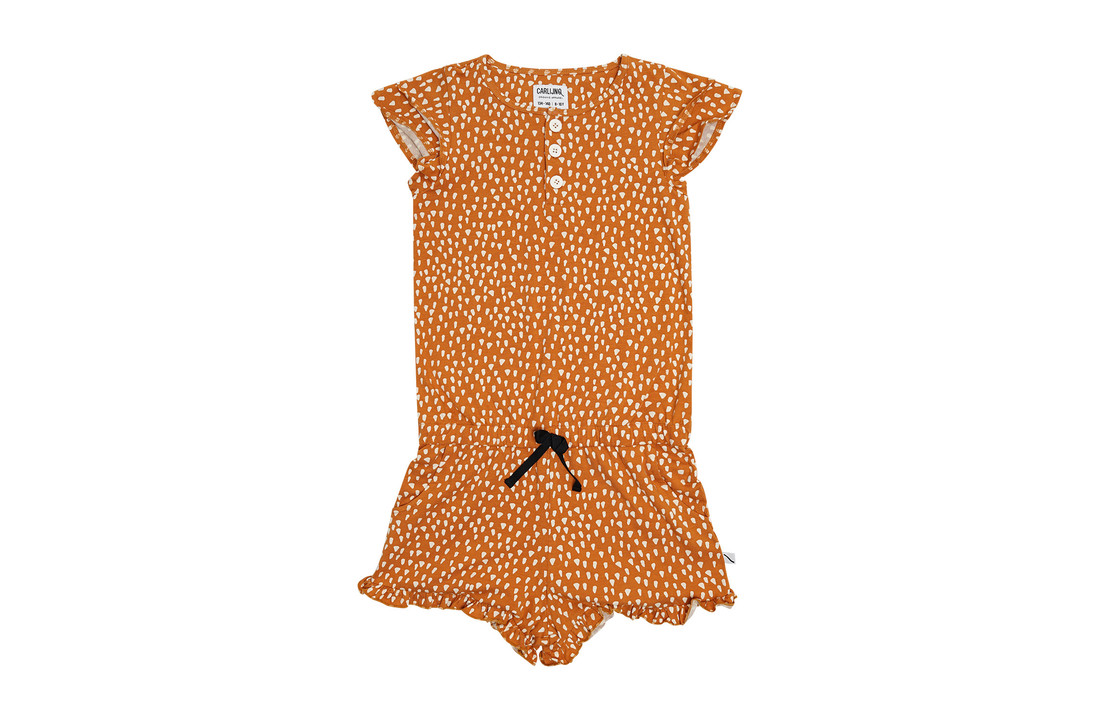 Golden Sparkles - ruffled jumpsuit, CarlijnQ