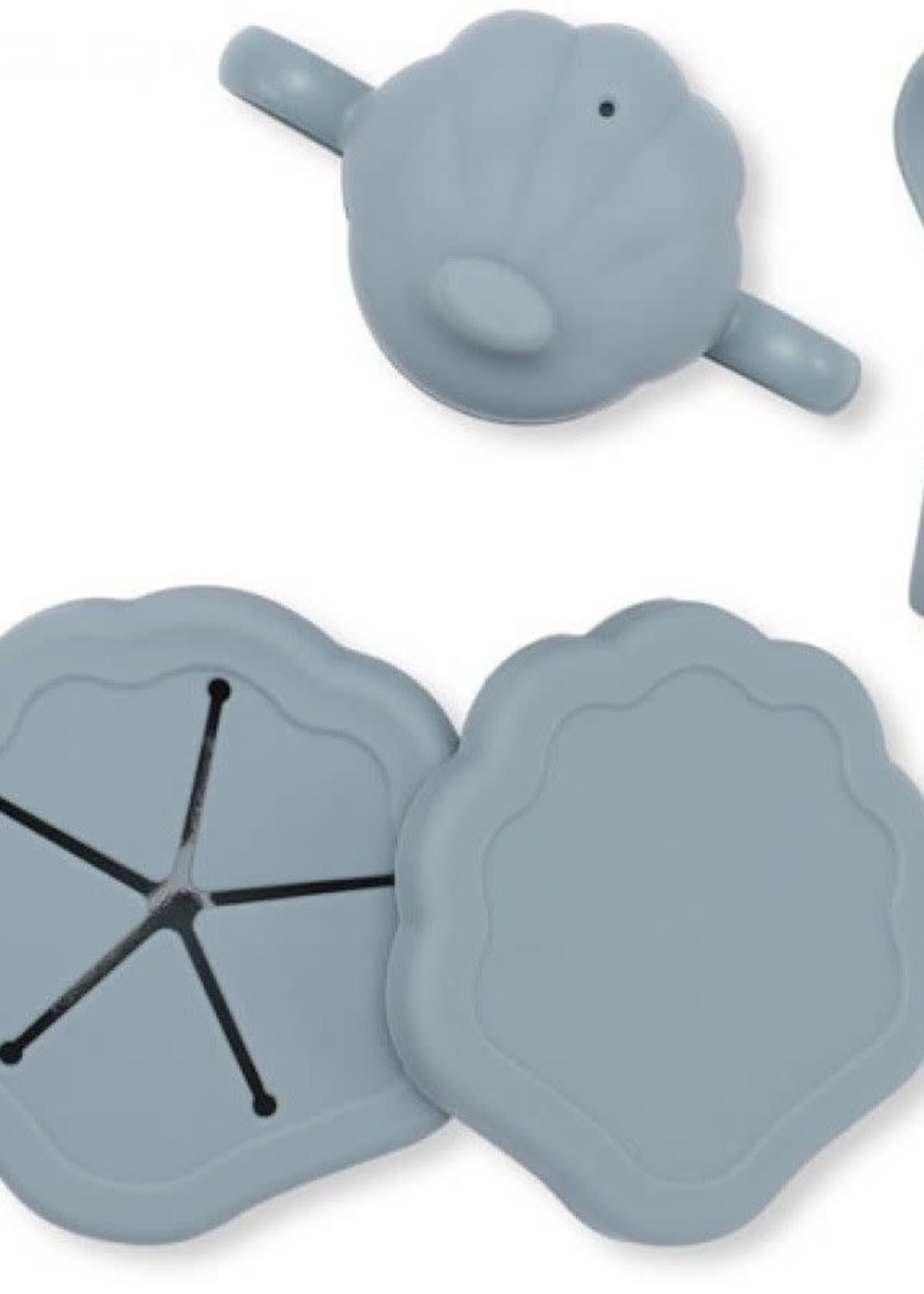 Silicone clam set, Konges sjold