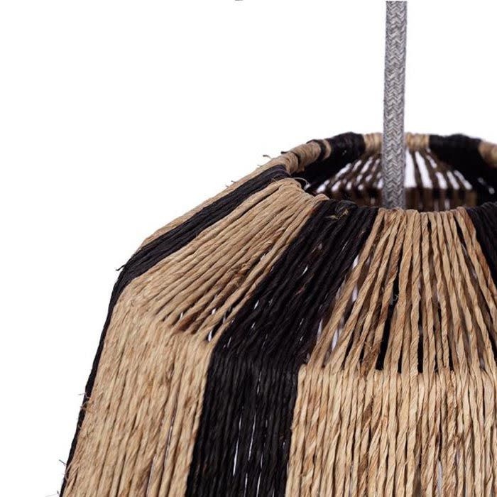 Ven hanglamp zwart-Naturel, Kidsdepot