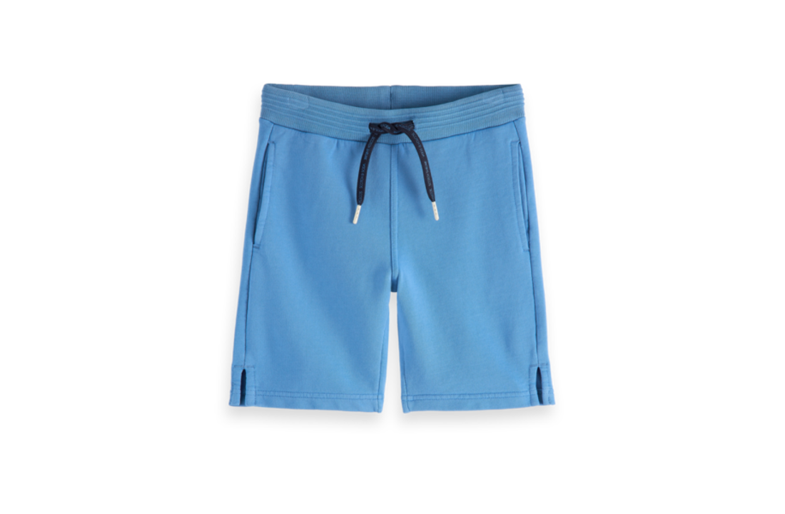 Sweatshorts ocean mist in organic cotton quality, Scotch Shrunk