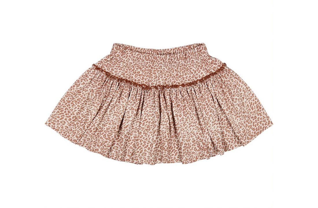 Leo skirt Leopard, rose brown, MarMar Copenhagen
