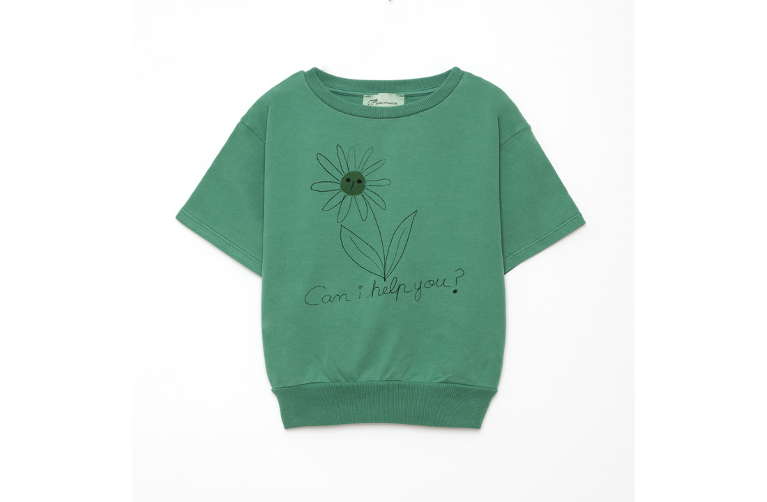 Flower sweat shirt green, Weekend House Kids