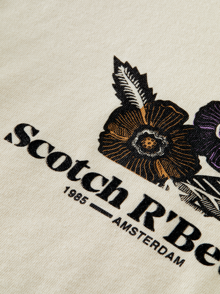 T-shirt organic small artwork, Scotch R'belle