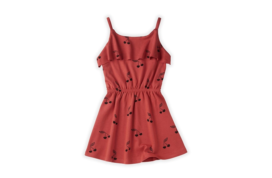 Dress Ruffle Print Cherry, Sproet & Sprout