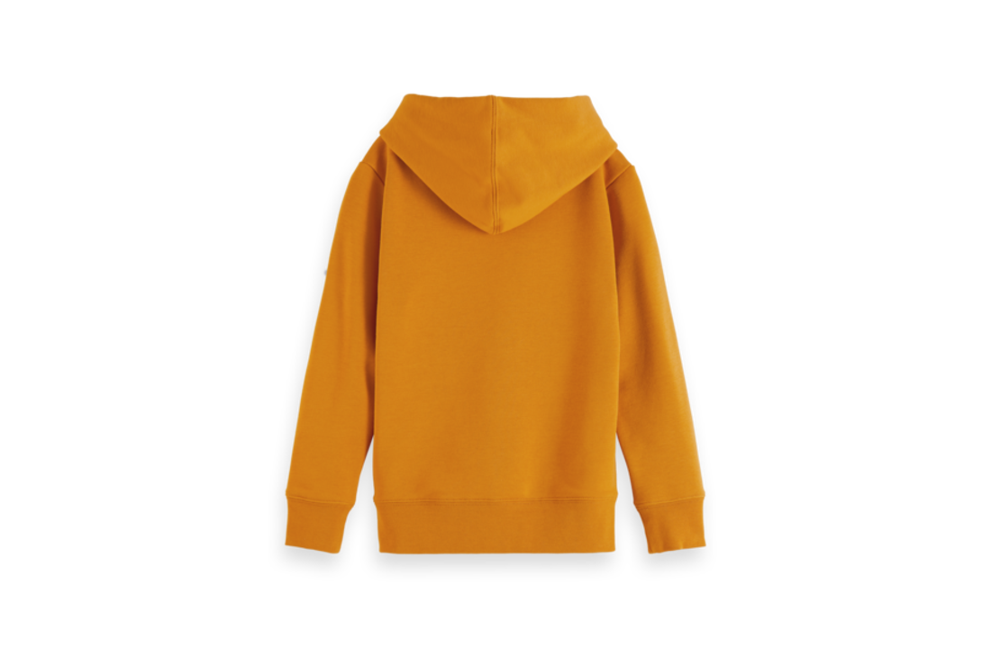 Hoodie with inner collar, Scotch Shrunk