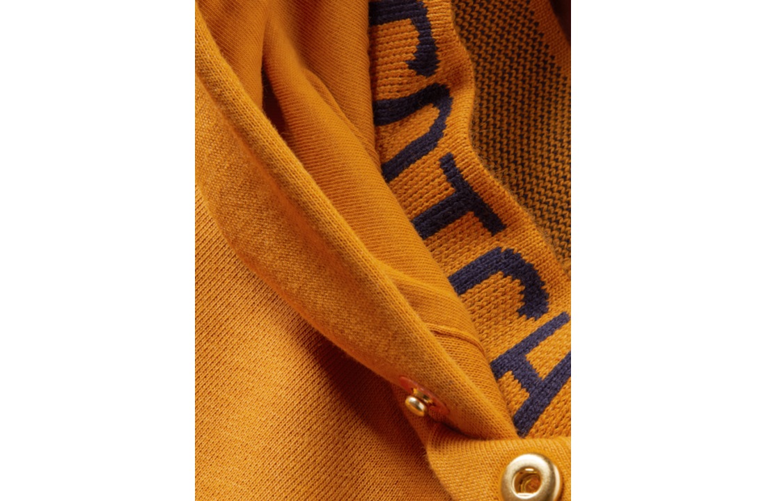 Hoodie with inner collar, Scotch Shrunk