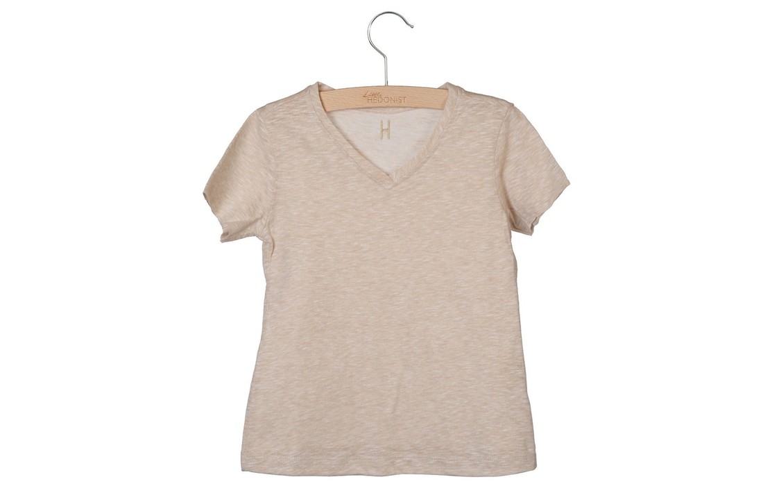 Shirt Nick smoke grey melee, Little Hedonist