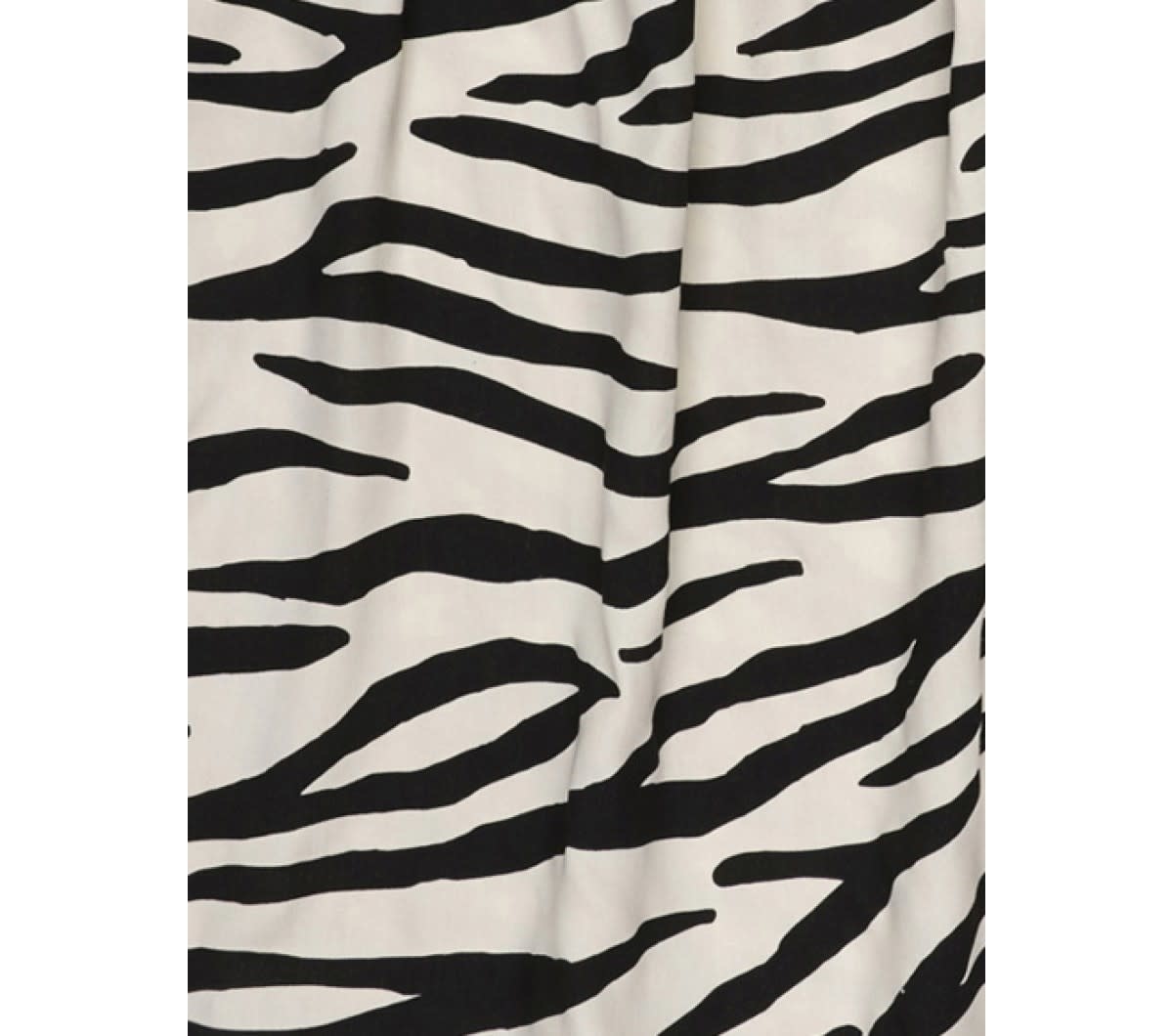 Scarf summer, Smiling zebra, off-white