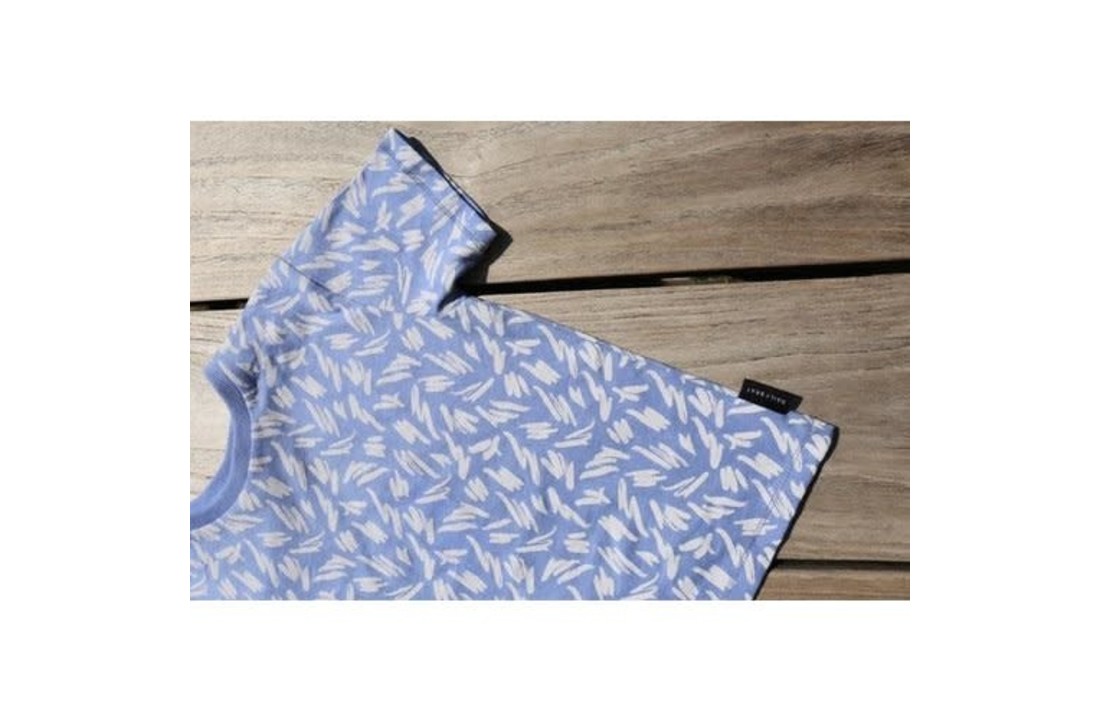 T-shirt Flinn, serenity blue, Daily Brat